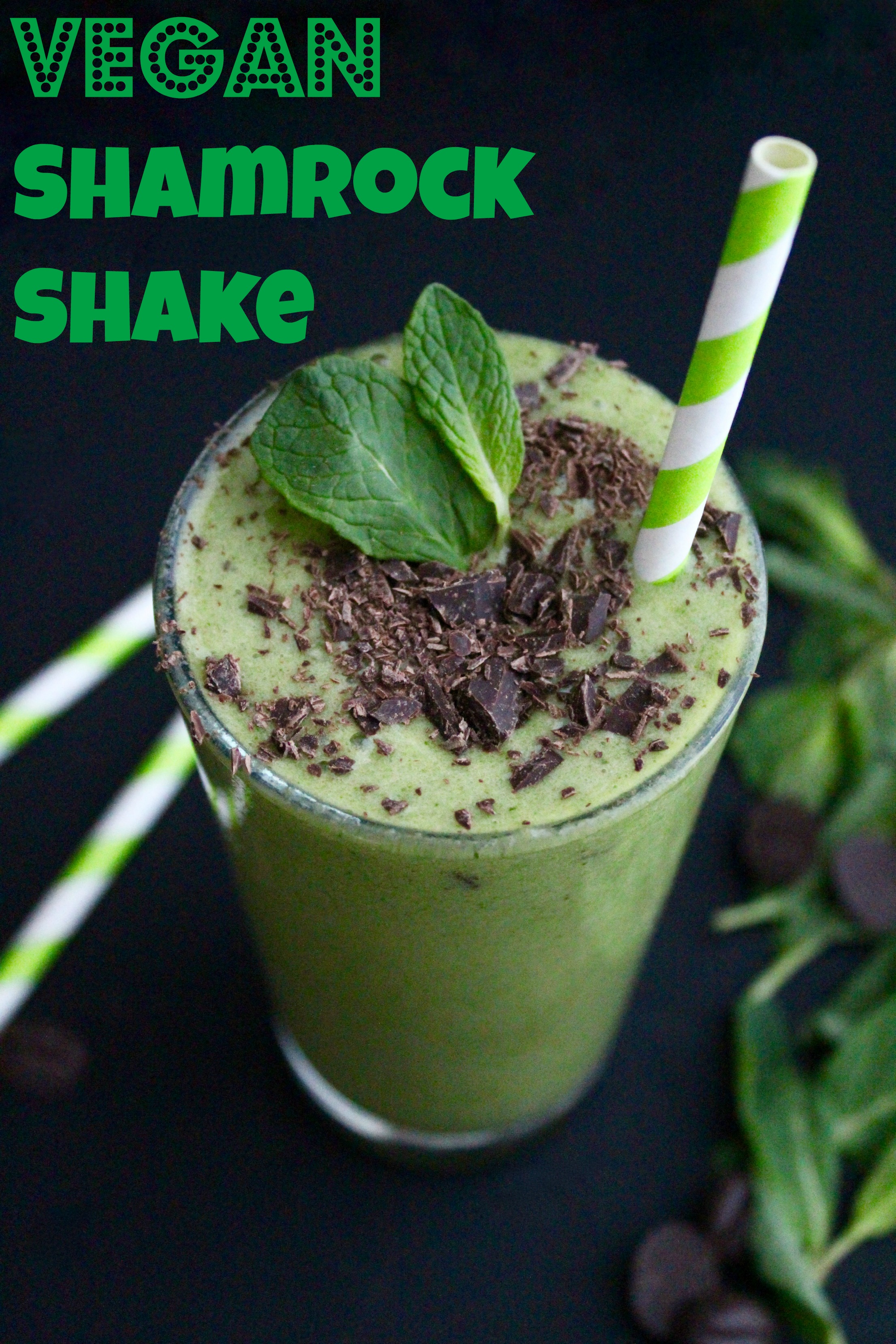 Vegan Shamrock Shake - Insightful Bite